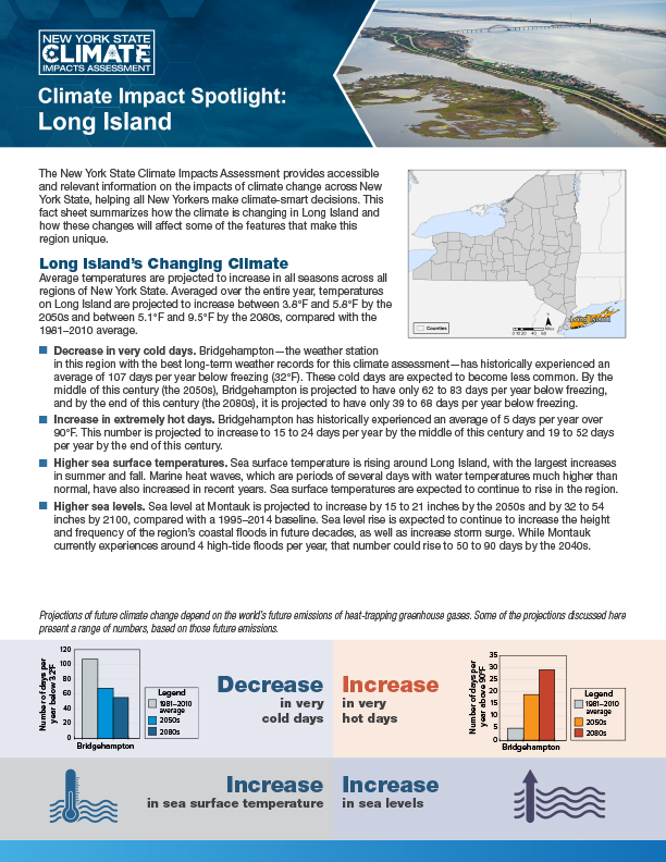 Regional-FS-LongIsland – New York State Climate Impacts Assessment